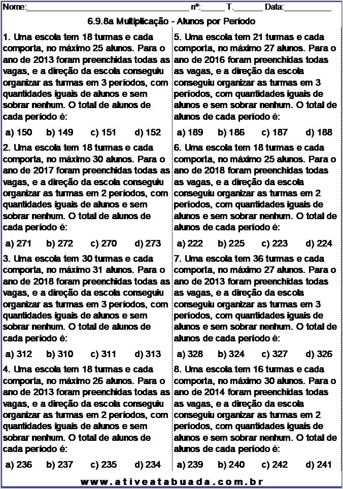 6-09 Problemas com Testes de Números Naturais e Racionais > aMath