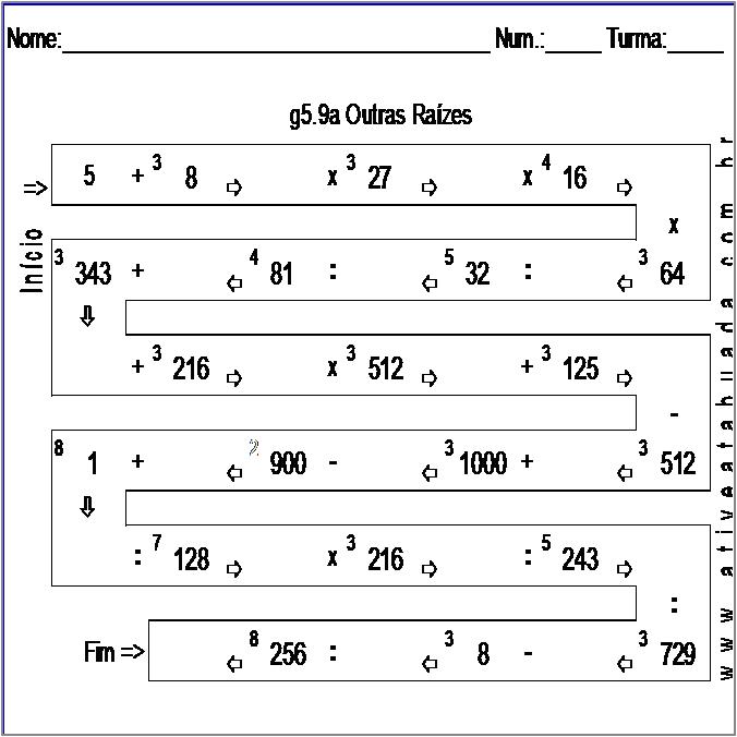 Atividade g5.9a Outras Raízes