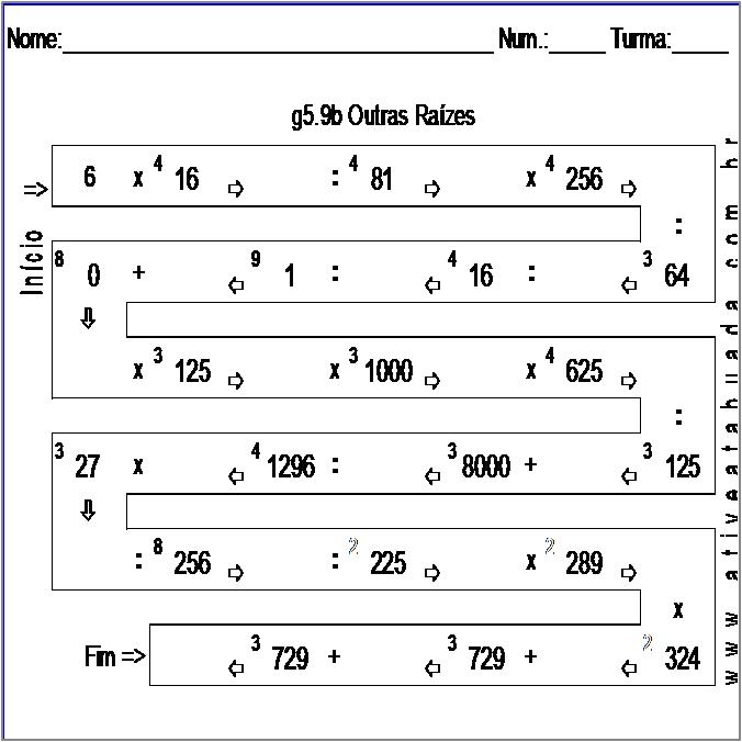 Atividade g5.9b Outras Raízes