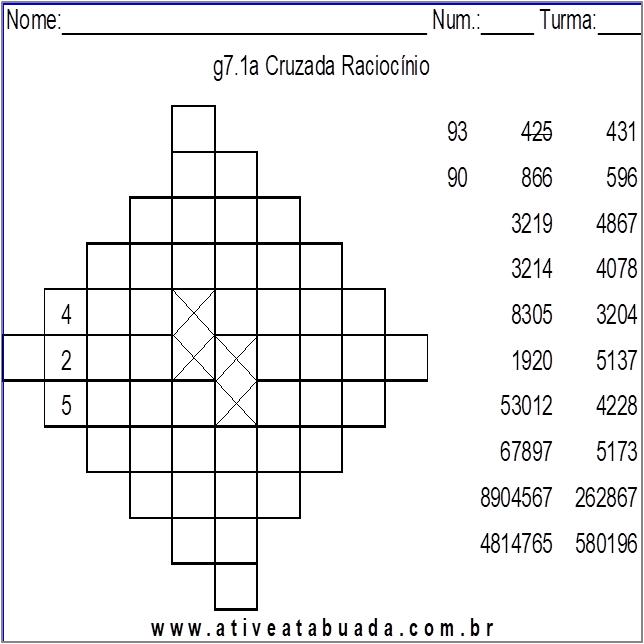 Sudoku - Vários modelos para para imprimir! - Reforço de Matemática